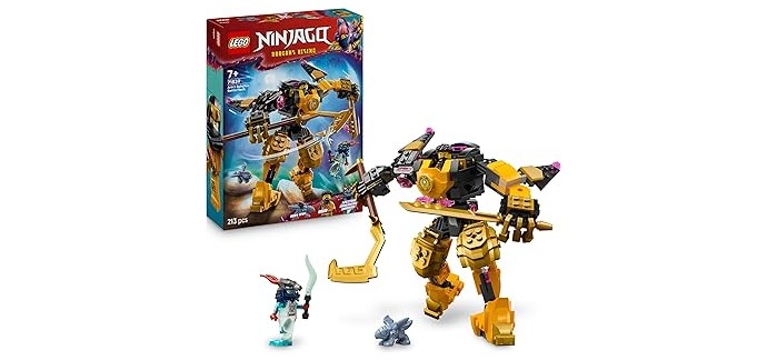 Amazon: LEGO® Ninjago Arin's Spinjitzu Robot (71839) à 14,99€ (au lieu de 19,99€)