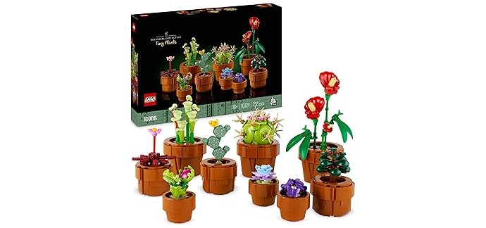 Amazon: LEGO® Botanicals Miniature Plants (10329) à 35,90€ (au lieu de 49,99€)