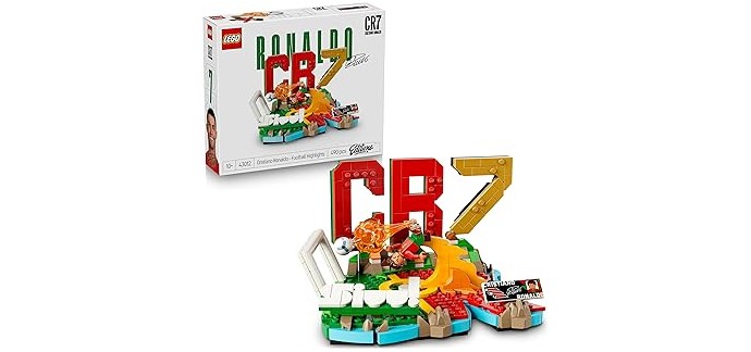 Amazon: LEGO® Football Game Cristiano Ronaldo (43012) à 27,99€ (au lieu de 29,99€)