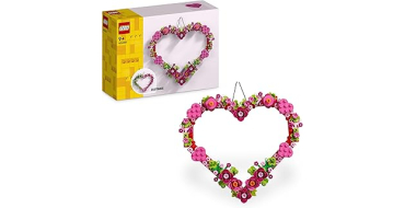 Amazon: LEGO&reg; Heart Shaped Decoration (40638) &agrave; 9,99&euro; (au lieu de 12,99&euro;)