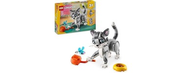 Amazon: LEGO® Creator 3-en-1 Le chat joueur (31163) à 18,99€ (au lieu de 24,99€)