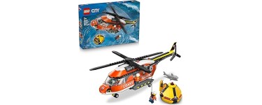 Amazon: LEGO City Coast Guard Helicopter (60503) à 46,99€ (au lieu de 59,99€)
