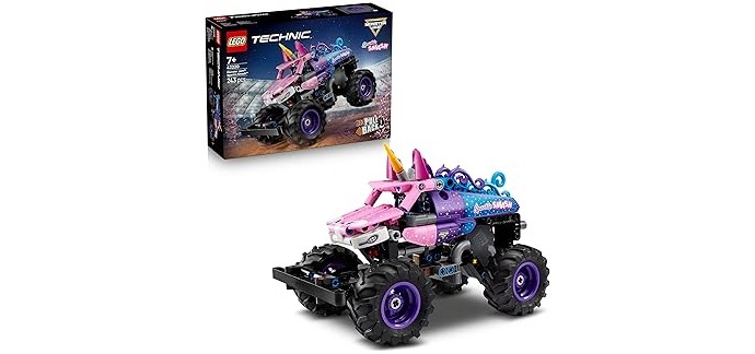 Amazon: LEGO Technic Monster Jam Sparkle Smash (42220) à 22,99€ (au lieu de 29,99€)