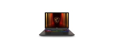 Amazon: PC Portable 16" MSI Vector 16 HX AI A2XWHG-282FR - QHD+ 240Hz, Intel Ultra 7 255HX, 16 Go DDR5, SSD