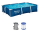 LIDL: Bestway Piscine tubulaire Steel Pro 300x201x66cm - 3300L à 99€ (au lieu de 109€)