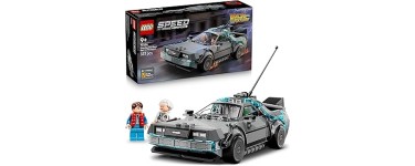 Amazon: LEGO® Speed Champions Back to the Future Time Machine (77256) à 20,99€ (au lieu de 27,99€)