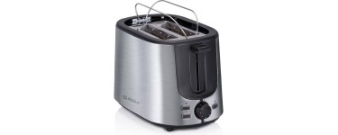 JoyBuy: Grille-pain Alpina 1000W acier inoxydable à 24,99€ (au lieu de 31,99€)