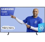 Amazon: TV 55" Samsung S85F AI - OLED à 706€ (au lieu de 792€)