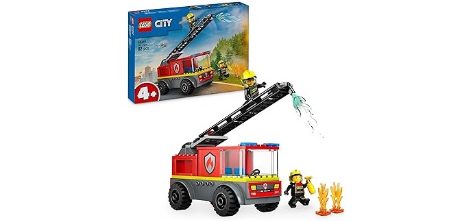 Amazon: LEGO City Fire Truck (60463) à 13,27€ (au lieu de 19,99€)