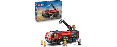 Amazon: LEGO City Airport Fire Engine Truck (60499) à 54,99€ (au lieu de 69,99€)