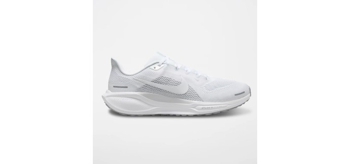 Showroomprive: Chaussure de running Nike Pegasus 41 - Blanc, tailles 38,5-47,5 à 55,9€