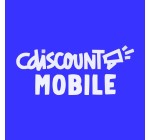 Cdiscount: Forfait mobile Cdiscount Mobile 5G - 130 Go + 29 Go EU/DOM à 6.99€/mois