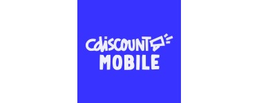 Cdiscount: Forfait mobile Cdiscount Mobile 5G - 130 Go + 29 Go EU/DOM à 6.99€/mois