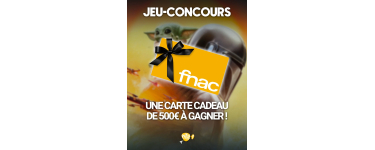 Gaumont Path&eacute;: 1 carte cadeau Fnac de 500&euro; &agrave; gagner
