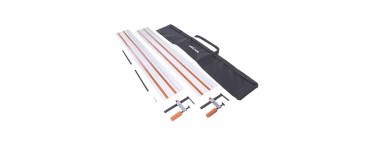 Screwfix: Lot de 2 rails de guidage scie circulaire Evolution ST2800 2x1400mm à 79,99€ (au lieu de 99,99€)