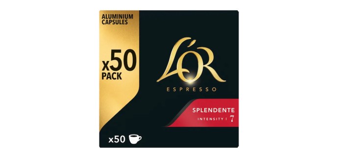 L'Or Espresso: Inscription newsletter  -30% sur votre prochaine commande