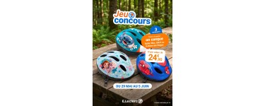 E.Leclerc: 1 casque v&eacute;lo aux couleurs de La Reine des Neiges, Spider-Man ou Stitch &agrave; gagner