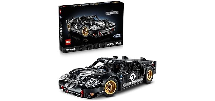 Amazon: LEGO® Technic Ford GT40 MKII (42223) à 48,07€ (au lieu de 74,99€)
