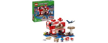 Amazon: LEGO® Minecraft La maison de Champimeuhs (21270) à 38,99€ (au lieu de 49,99€)