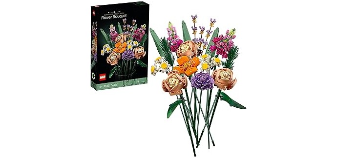 Amazon: LEGO® Icons Bouquet de Fleurs (10280) à 43,99€ (au lieu de 59,99€)