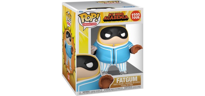 Amazon: Funko Pop My Hero Academia Fatgum Baseball à 15,19€ (au lieu de 21€)