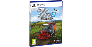 Amazon: Farming Simulator 22 Premium (PS5) &agrave; 32,27&euro; (au lieu de 49,99&euro;)
