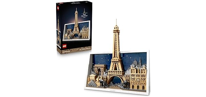 Amazon: LEGO Architecture Paris (21064) à 63,99€ (au lieu de 79,99€)