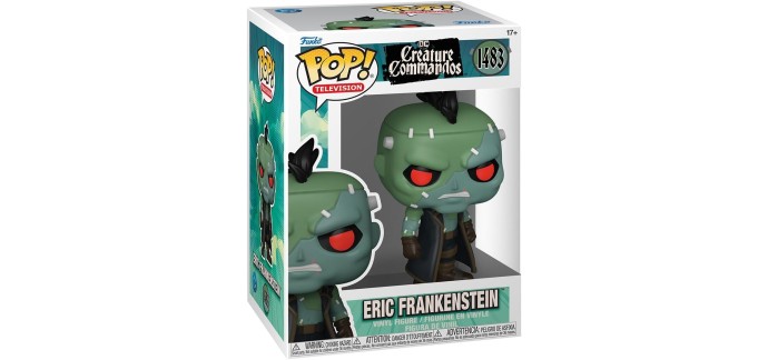 Amazon: Funko Pop Eric Frankenstein (Creature Commandos) à 10,54€ (au lieu de 16€)
