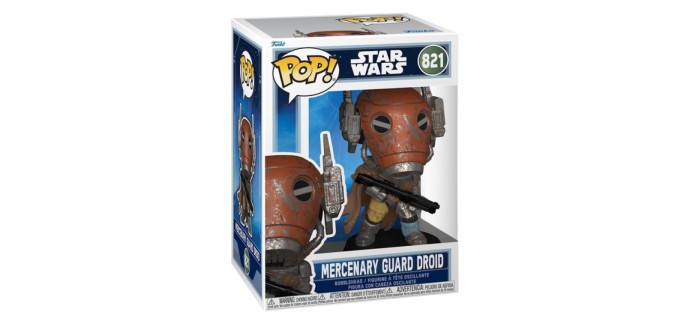 E.Leclerc: Funko Pop Star Wars Garde Mercenaire Droid à 14,90€ (au lieu de 16€)