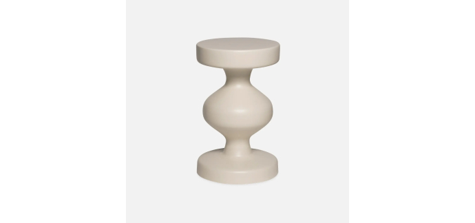 Sweeek: Table d'appoint en métal Ø29,5 cm à 48,99€ (au lieu de 69,99€)