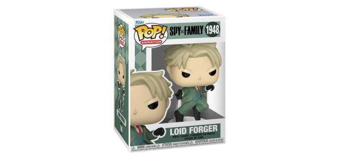 Amazon: Funko Pop Spy X Family Loid Forger à 12€ (au lieu de 16€)