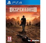 Amazon: Desperados 3 (PS4) à 11,81€ (au lieu de 29,90€)