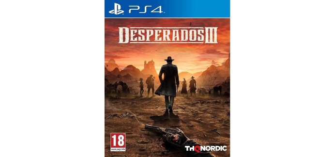 Amazon: Desperados 3 (PS4) à 11,81€ (au lieu de 29,90€)