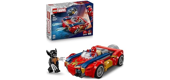 Amazon: LEGO® Marvel Spider-Man and his Car Against Wolverine Venomised (76336) à 15,99€ (au lieu de 19,99€)