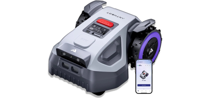 Amazon: Robot tondeuse ANTHBOT M9 - 900-1000 m&sup2; &agrave; 599&euro; (au lieu de 817&euro;)