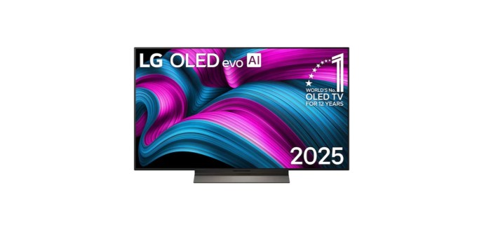 JoyBuy: TV 48" LG OLED evo 48C5 2025 - 4K UHD, 120Hz, HDR10 à 749€