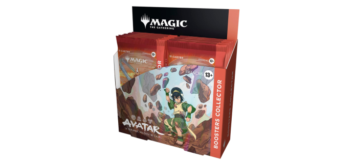 Amazon: Magic x Avatar Display Collector (Carte MTG) &agrave; 395,11&euro; (au lieu de 504&euro;)