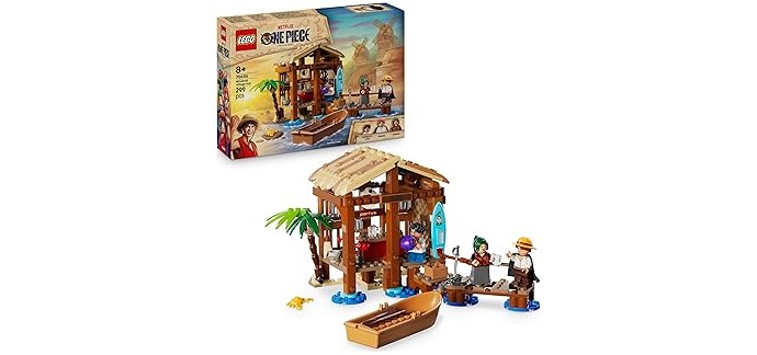 Amazon: LEGO One Piece Le Bar du Village de Fuchsia (75636) à 21,99€ (au lieu de 29,99€)