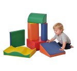 Amazon: Lot de 7 modules de motricité bébé Homcom - mousse EPE à 57,90€ (au lieu de 82,90€)