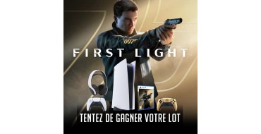 Micromania: 1 PS5 + jeu 007 First Light + manette &eacute;dition limit&eacute;e + casque Pulse &agrave; gagner