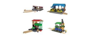 LIDL: lupilu Mon premier train - 4 accessoires, bois, d&egrave;s 3 ans &agrave; 11.99&euro; (au lieu de 14.99&euro;)
