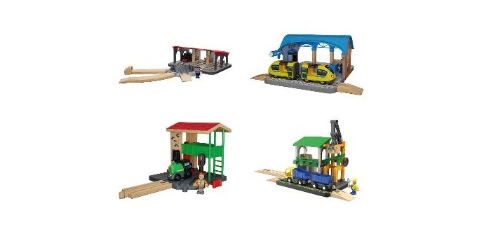 LIDL: lupilu Mon premier train - 4 accessoires, bois, dès 3 ans à 11.99€ (au lieu de 14.99€)