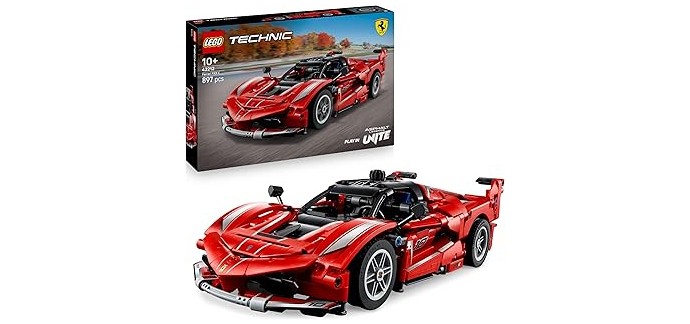 Amazon: LEGO Technic Ferrari FXX K (42212) à 40,37€ (au lieu de 59,99€)