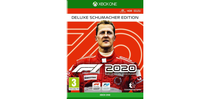 Amazon: F1 2020 Edition Schumacher Deluxe (Xbox One) &agrave; 52,61&euro; (au lieu de 79,99&euro;)