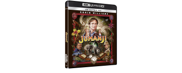 Amazon: Blu-Ray UHD 4K Jumanji &agrave; 12.51&euro; (au lieu de 14.43&euro;)