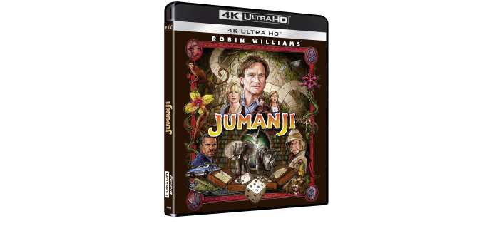 Amazon: Blu-Ray UHD 4K Jumanji &agrave; 12.51&euro; (au lieu de 14.43&euro;)