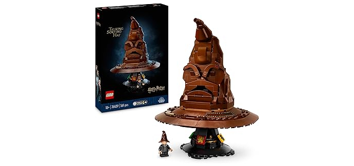Amazon: LEGO Harry Potter Le Choixpeau Magique qui Parle (76429) à 74,90€ (au lieu de 99,99€)