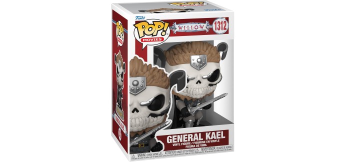 Amazon: Funko Pop General Kael (Willow) à 11,14€ (au lieu de 16€)