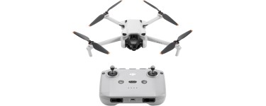 Amazon: Drone DJI Mini 3 - 4K HDR, nacelle 3 axes, retour GPS &agrave; 269&euro; (au lieu de 289&euro;)