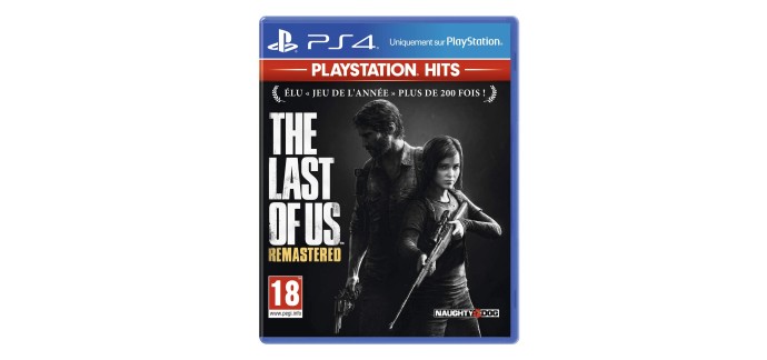 Amazon: The Last Of Us Remastered PS4 à 8.93€ (au lieu de 14.75€)